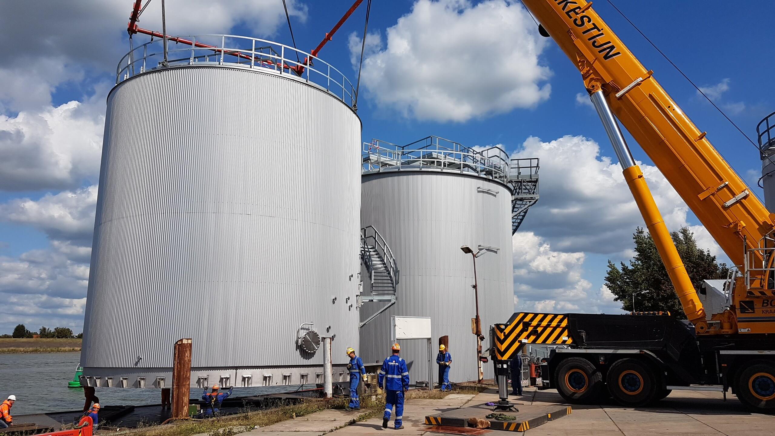Gpi tanks op locatie