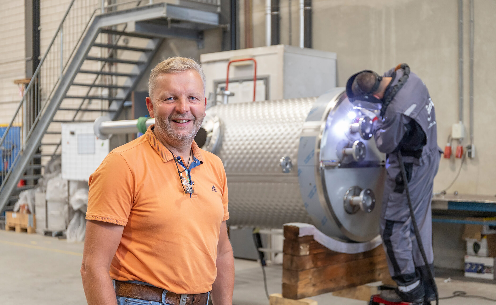 Project Engineer Peter Bijman: „Wenn ich durch den Produktionsbereich gehe, sehe ich, wofür ich das mache“