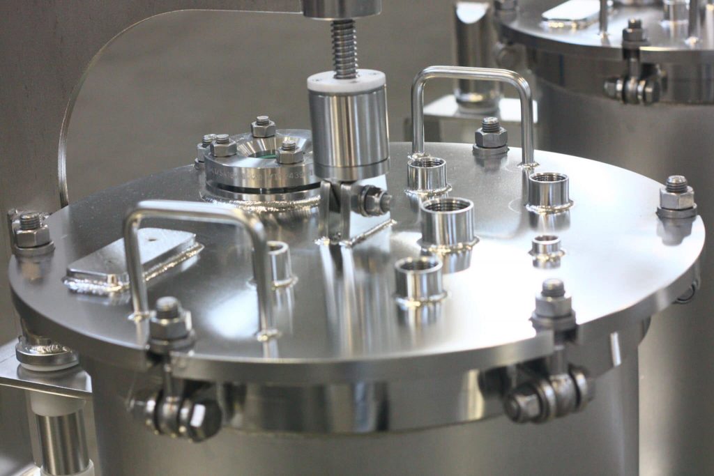 Stainless steel pressure vessels from 0,5 bar