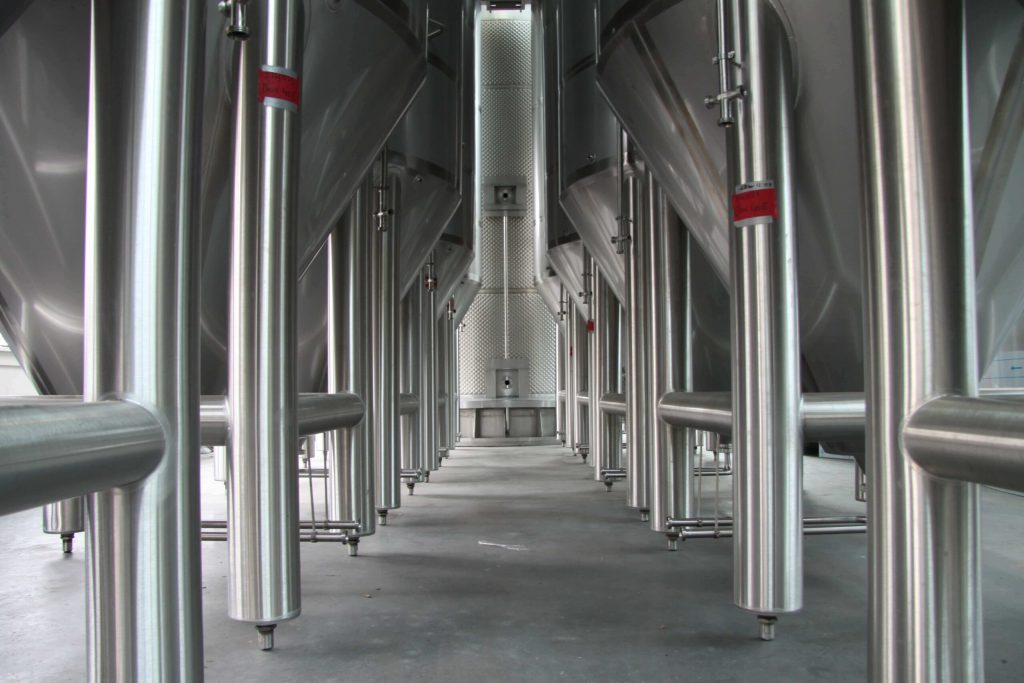 Custom made beer tanks