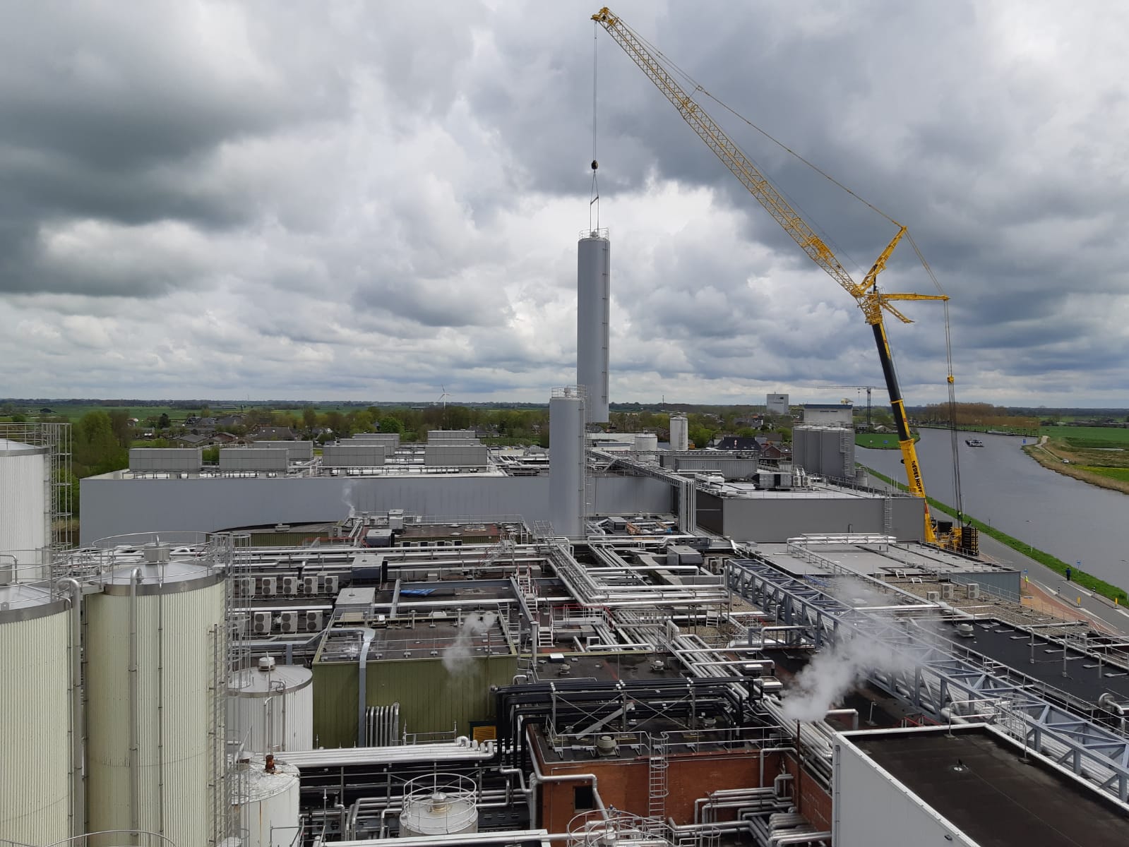 Your CIP tanks can be constructed either in our factory or on location