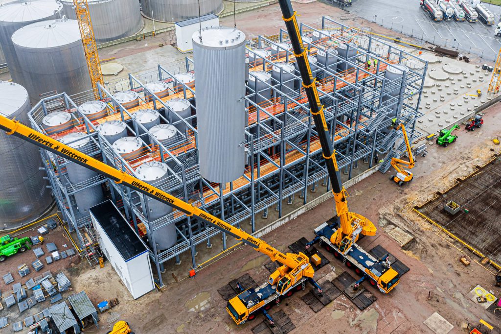 Your oil tanks built in our factory or on location