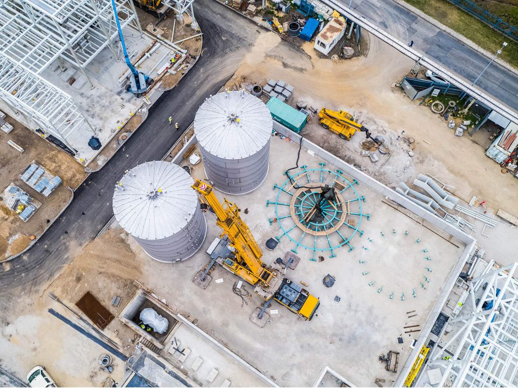 Gpi tanks on location