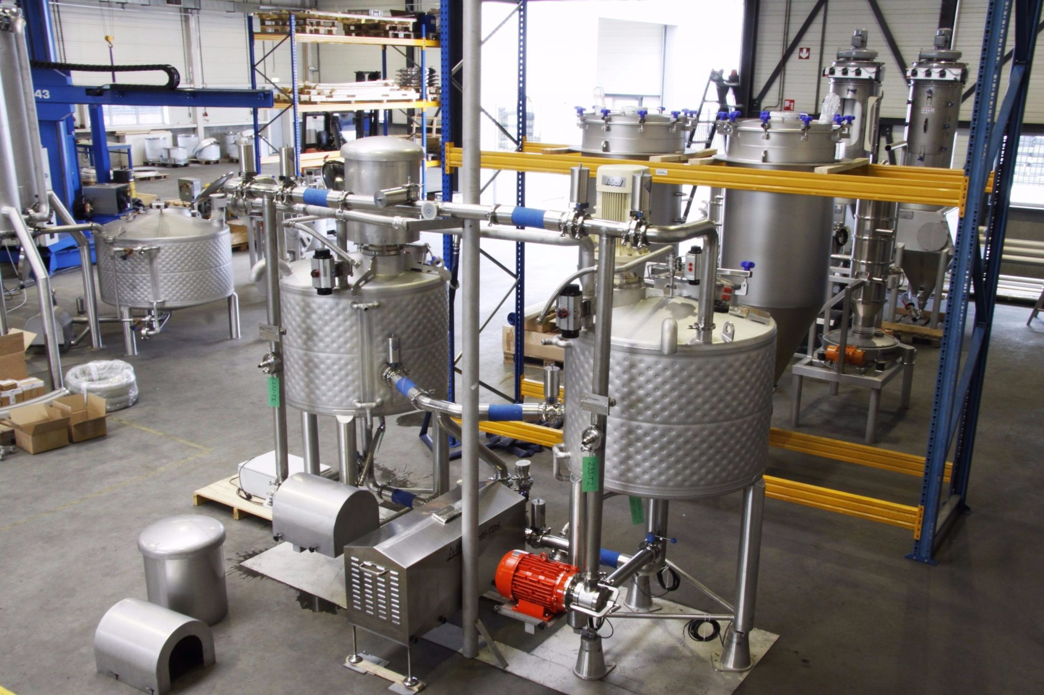 Gpi has designed and built a complete batterline installation for Kiremko.