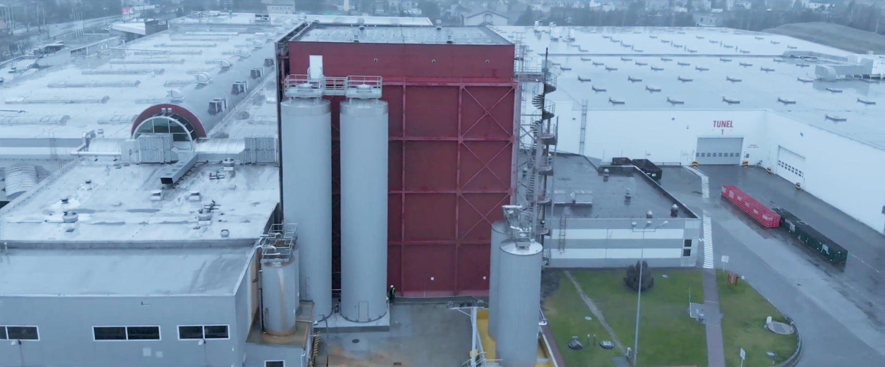 Beer tanks Tyskie