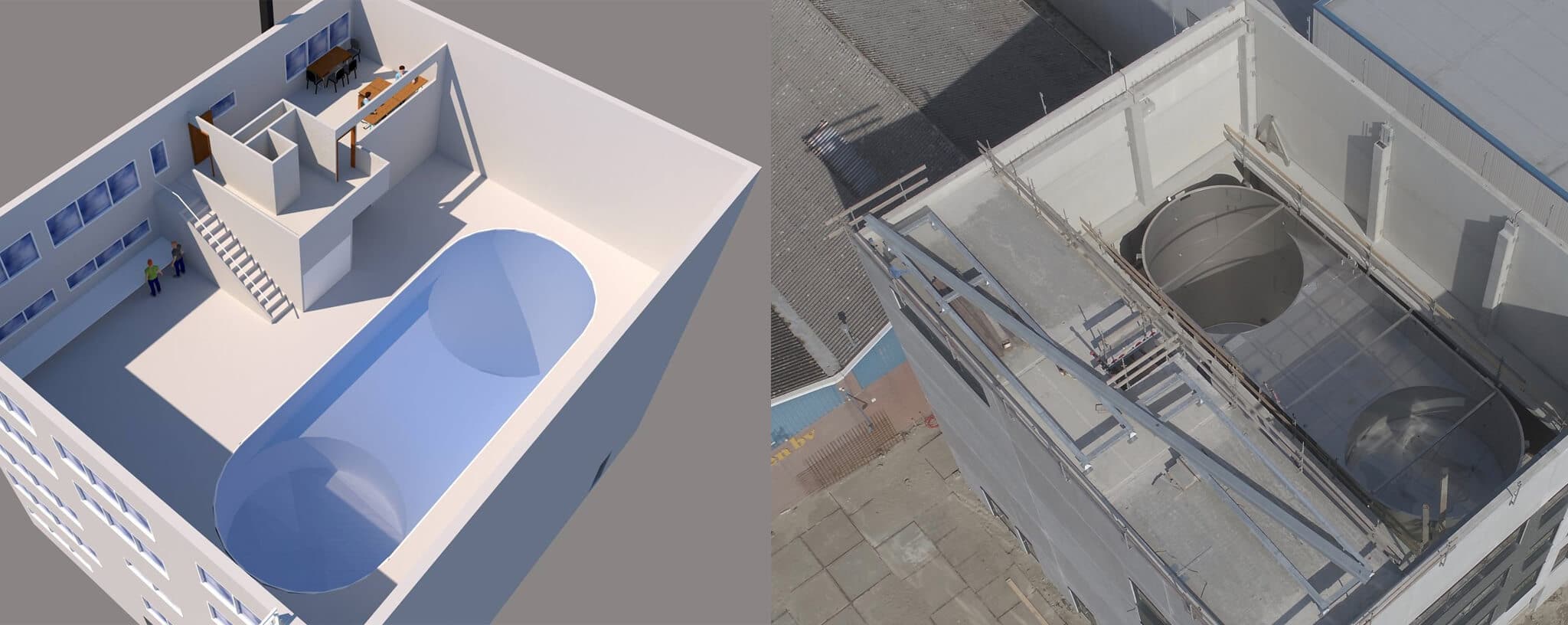 Gpi liefert Edelstahl-Wassertanks für in hypermodernes Tauchzentrum