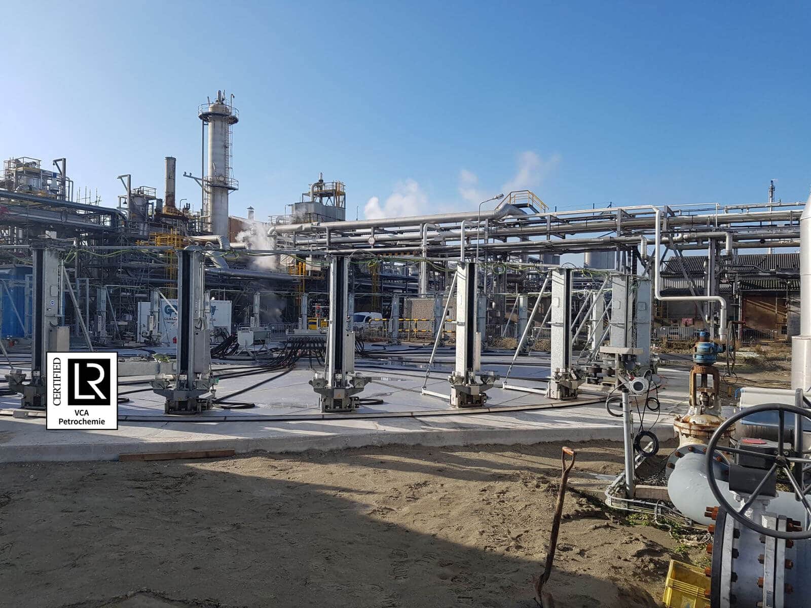 project at DOW Chemicals in Terneuzen