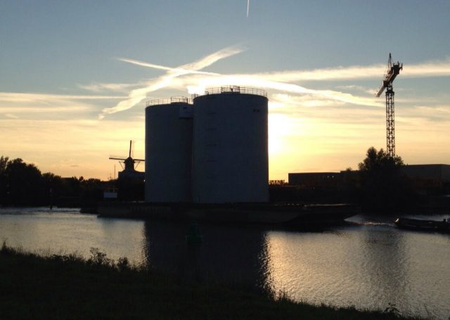 Gpi provided two large storage tanks for an oleochemical manufacturer in Gouda