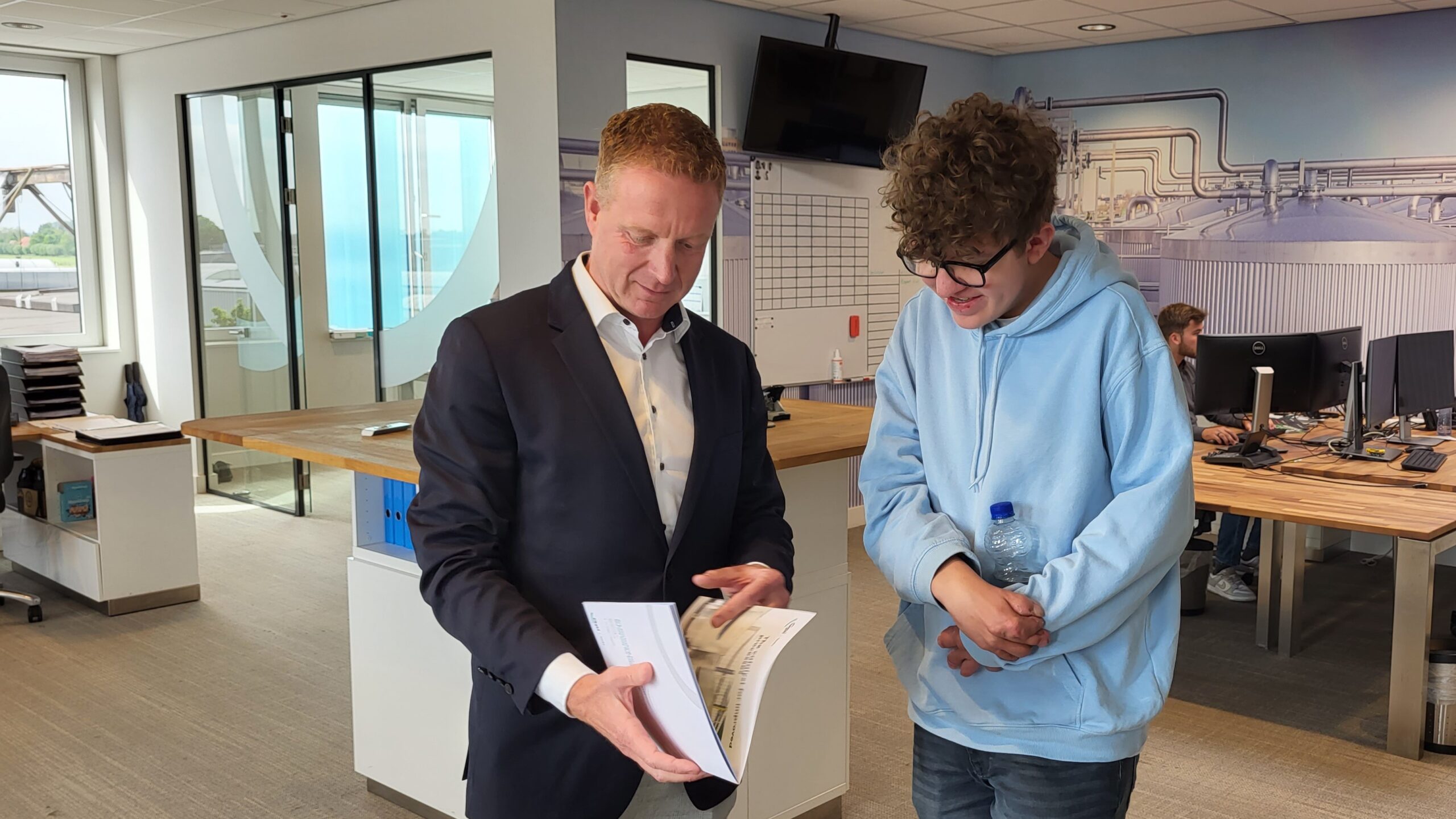 Voor één dag de baas: Teun neemt de leiding! | JINC Baas van Morgen 2023