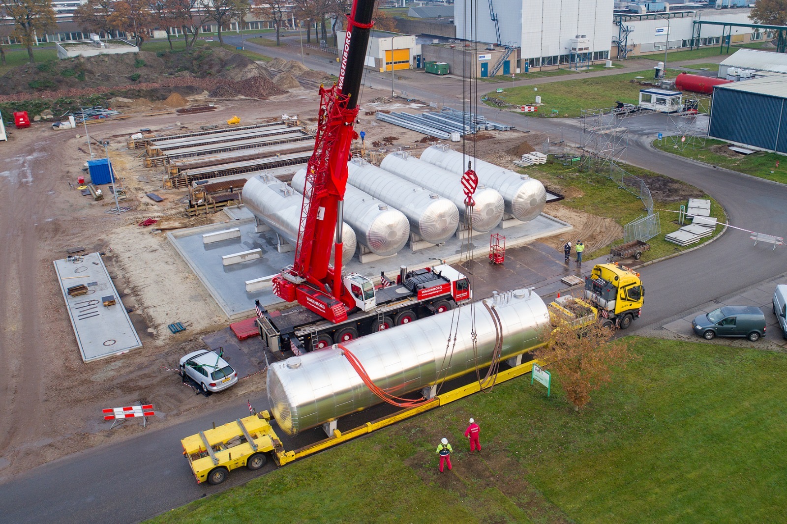 The operation and application of a double-walled stainless steel tank